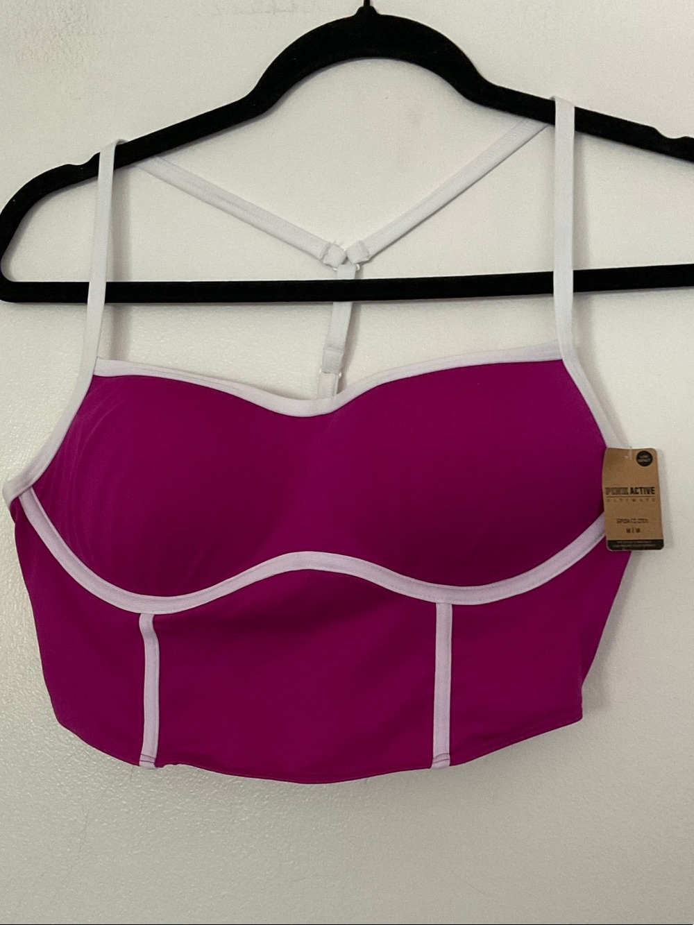 Pink Victoria’s Secret push up bra